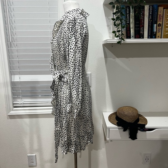 Maje Ruffled dress - Picture 3 of 8